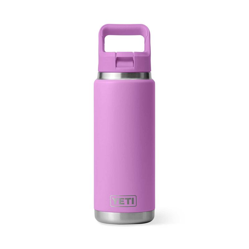 YETI Rambler&reg; 26oz (770ml) Water Bottle with Colour-Matched Straw Cap image number 0